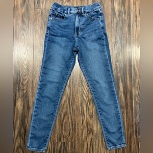 Express Women's High Rise Skinny Jeans Medium Wash Size 2